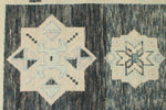 3x17 Gray and Ivory Turkish Oushak Runner