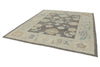8x10 Gray Turkish Oushak Rug