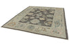 8x10 Gray Turkish Oushak Rug