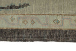 8x10 Gray Turkish Oushak Rug