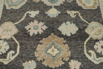8x10 Gray Turkish Oushak Rug