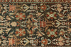 4x12 Brown and Light Blue Persian Tribal Runner