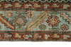 4x12 Brown and Light Blue Persian Tribal Runner