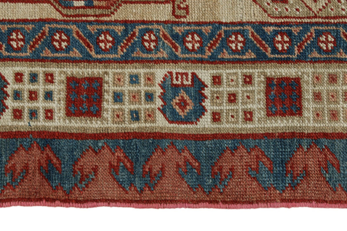 3x15 Ivory and Red Persian Runner