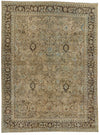 9x12 Camel and Brown Turkish Oushak Rug