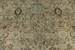 9x12 Camel and Brown Turkish Oushak Rug