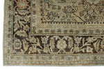 9x12 Camel and Brown Turkish Oushak Rug