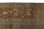 Light Brown and Rust Anatolian Turkish Tribal Rug