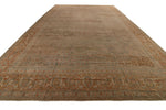 Light Brown and Rust Anatolian Turkish Tribal Rug