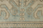 8x12 Blue and Pink Turkish Milas Rug