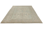 8x12 Blue and Pink Turkish Milas Rug