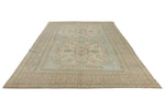 8x12 Blue and Pink Turkish Milas Rug
