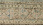 8x12 Blue and Pink Turkish Milas Rug