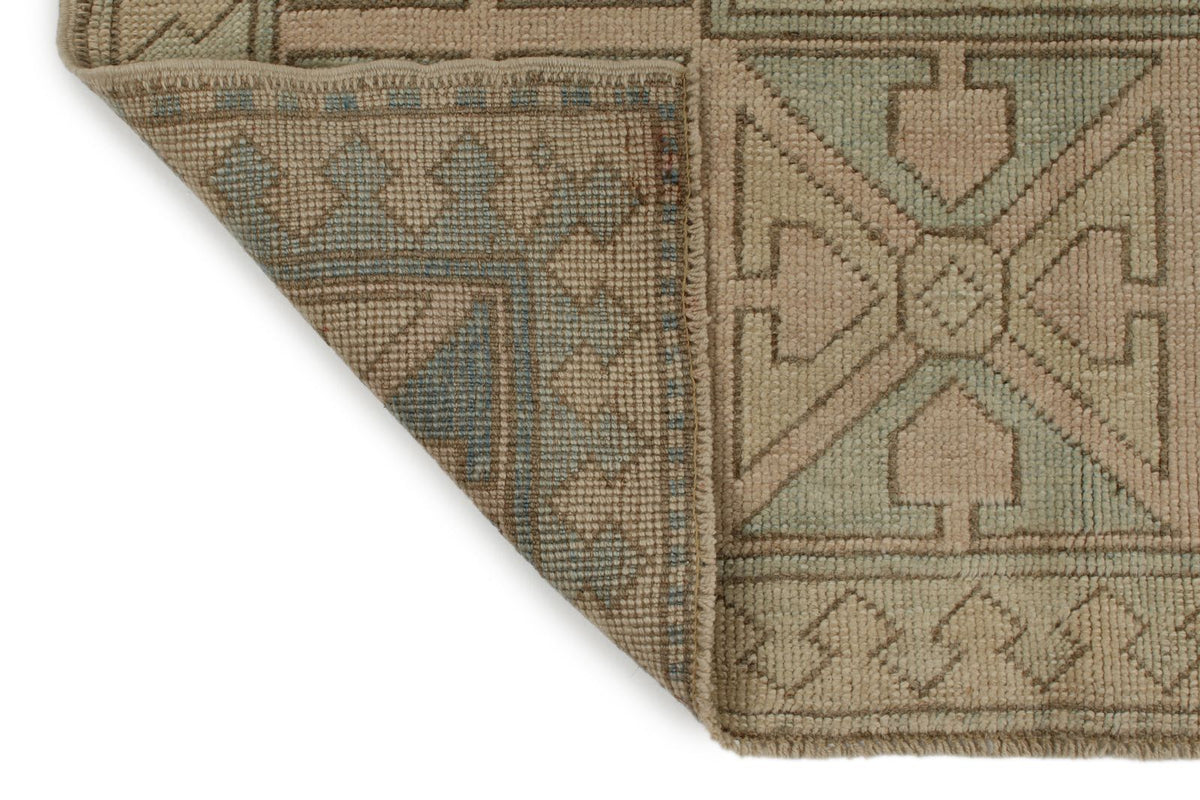 8x12 Blue and Pink Turkish Milas Rug