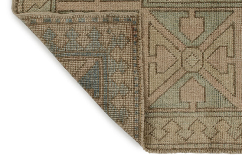 8x12 Blue and Pink Turkish Milas Rug