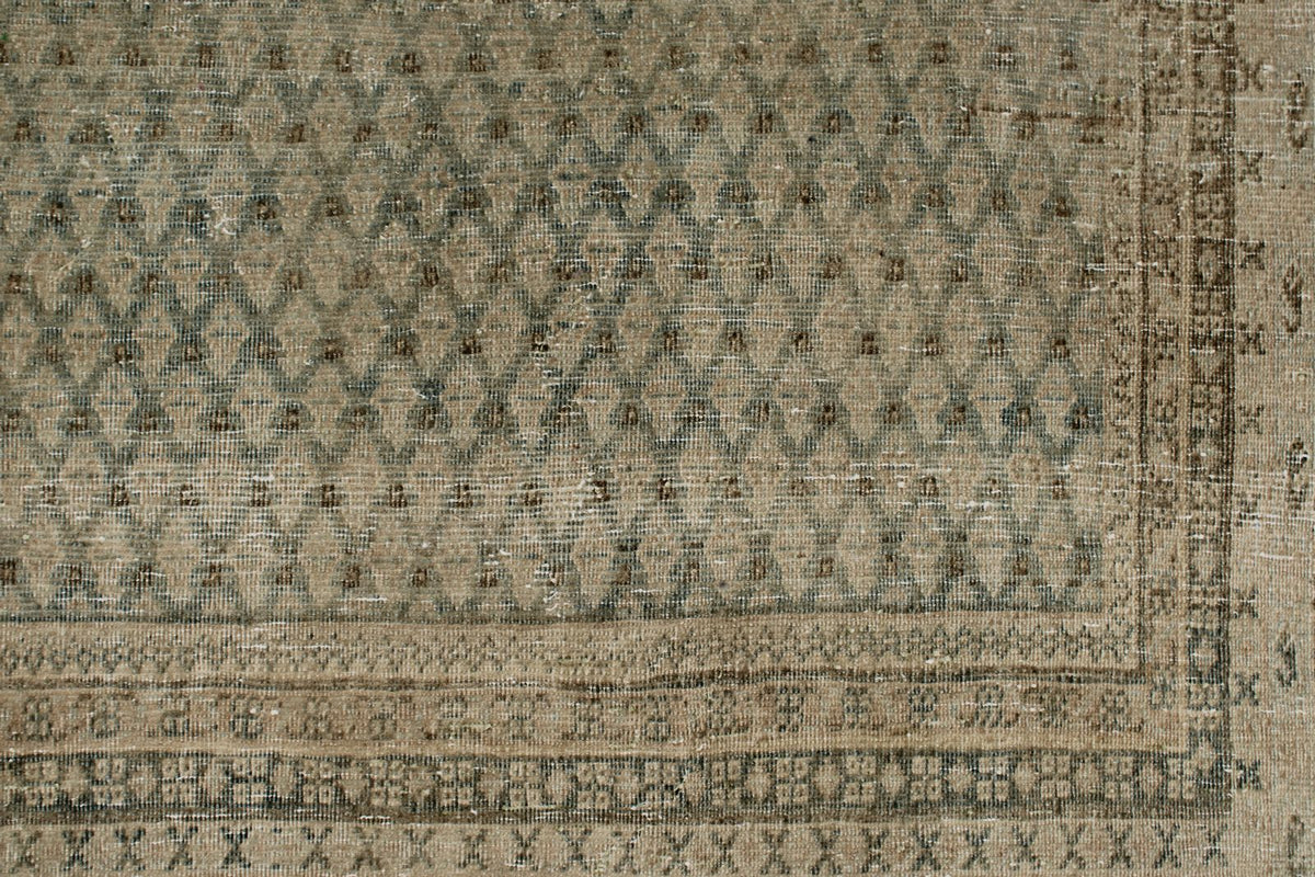 8x10 Brown and Light Brown Persian Rug