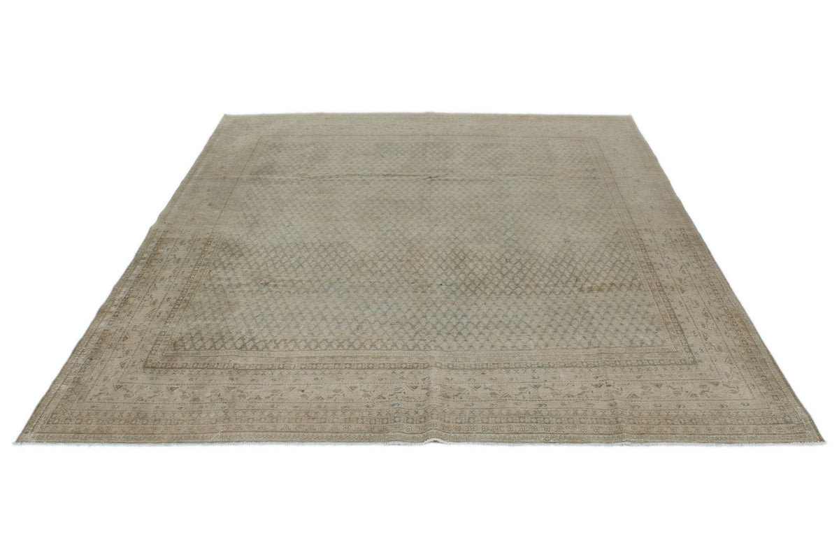 8x10 Brown and Light Brown Persian Rug