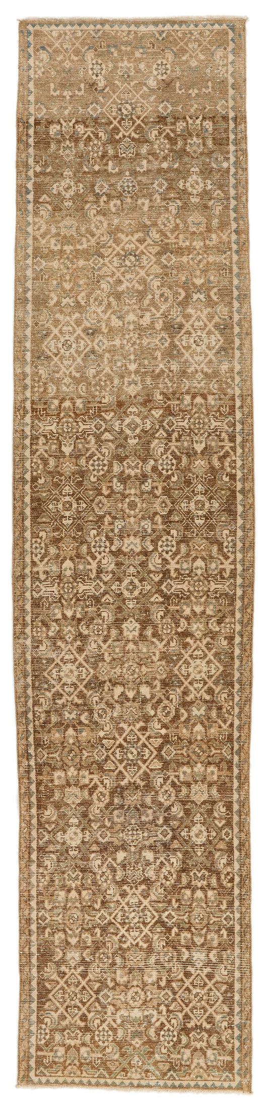 3x12 Brown Persian Traditional Runner
