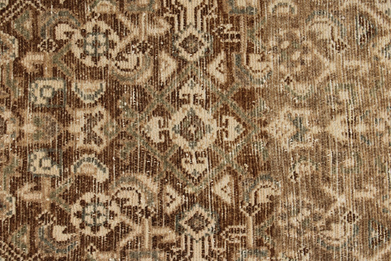 3x12 Brown Persian Traditional Runner