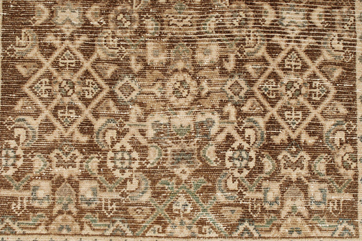 3x12 Brown Persian Traditional Runner