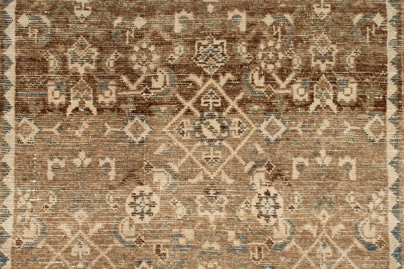 3x12 Brown Persian Traditional Runner