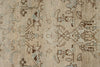 3x10 Ivory and Brown Persian Runner