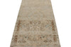 3x10 Ivory and Brown Persian Runner