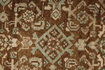 3x10 Light Brown and Brown Turkish Oushak Runner