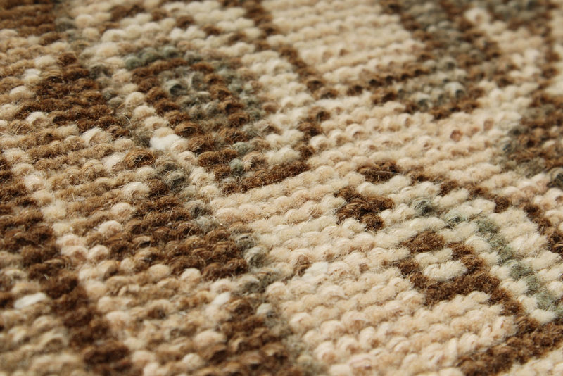 3x10 Brown and Light Brown Persian Runner