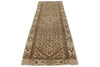 3x10 Brown and Light Brown Persian Runner