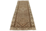 3x10 Brown and Light Brown Persian Runner