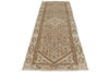 3x10 Brown and Light Brown Persian Runner