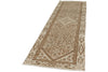 3x10 Brown and Light Brown Persian Runner