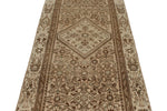 3x10 Brown and Light Brown Persian Runner