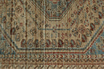 4x6 Beige and Light Blue Persian Rug