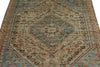 4x6 Beige and Light Blue Persian Rug