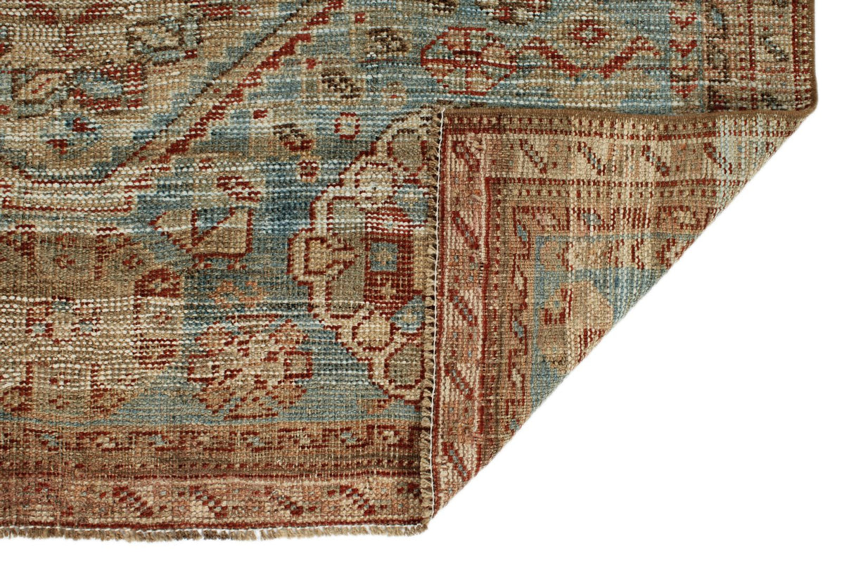 4x6 Beige and Light Blue Persian Rug