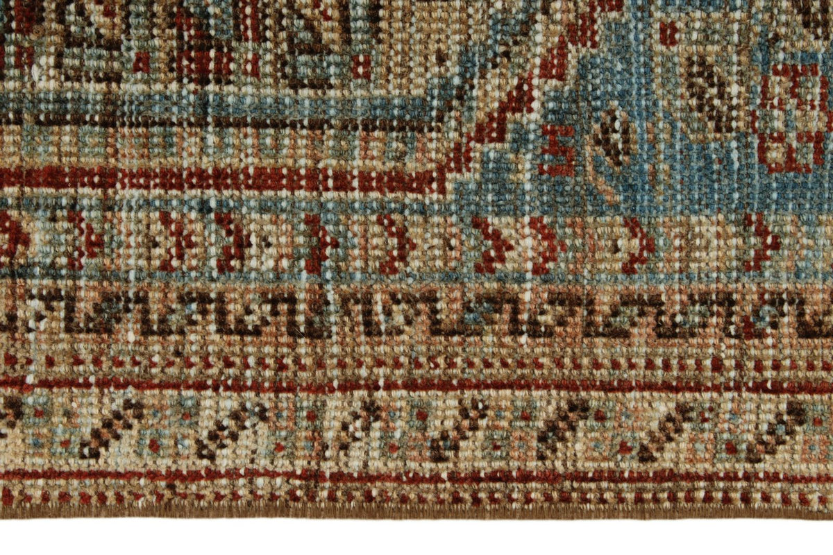 4x6 Beige and Light Blue Persian Rug