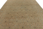 10x13 Light Brown and Multicolor Persian Rug