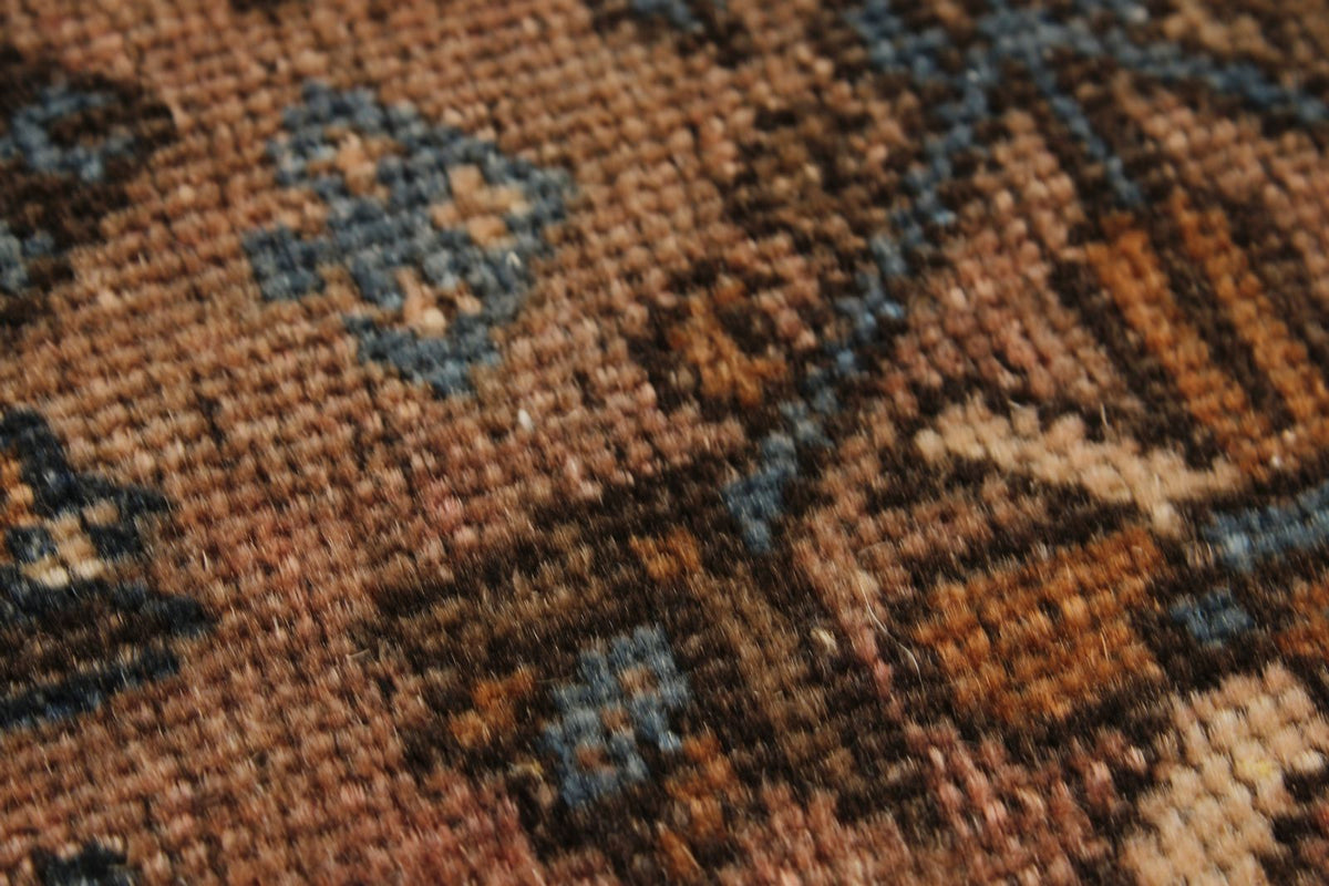 2x23 Brown and Multicolor Persian Traditional Runner
