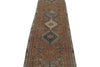2x23 Brown and Multicolor Persian Traditional Runner