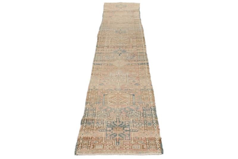 2x11 Rust and Multicolor Persian Runner