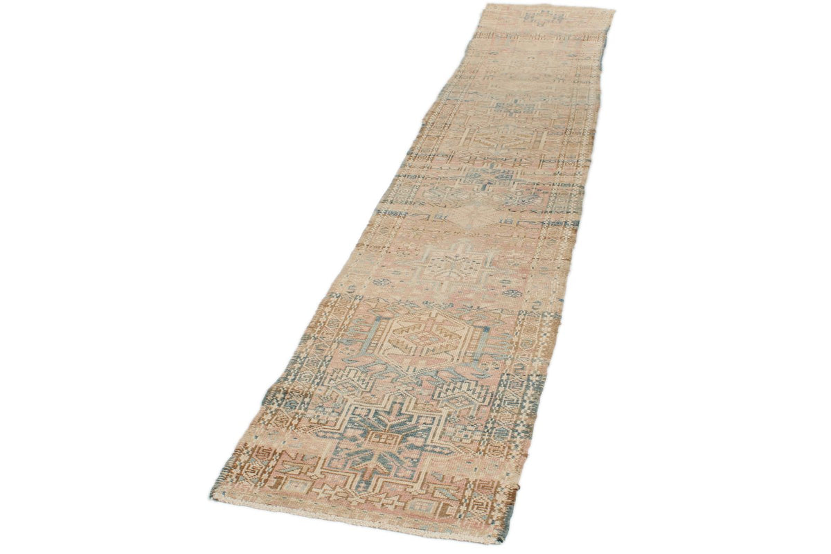 2x11 Rust and Multicolor Persian Runner