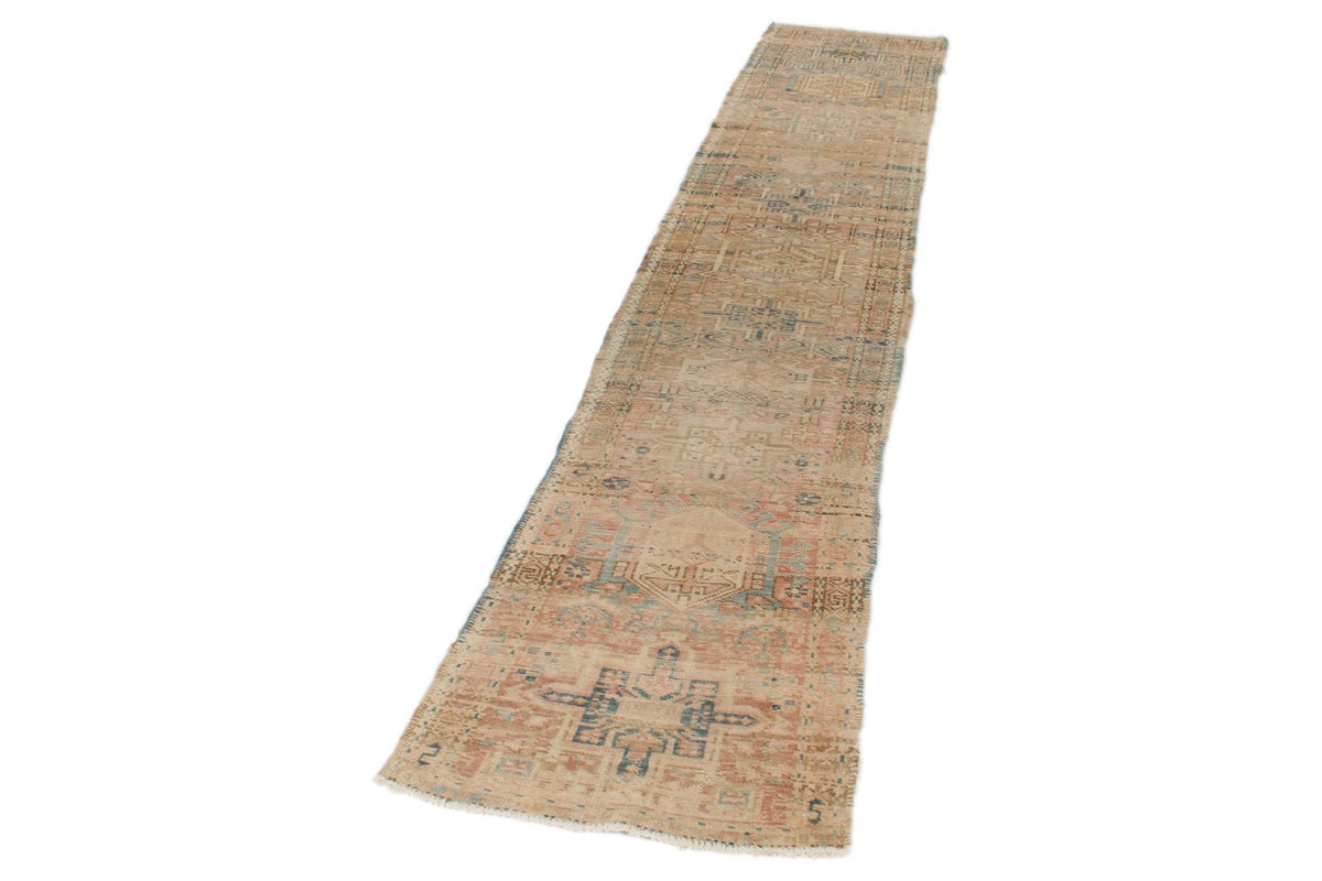 2x11 Rust and Multicolor Persian Runner