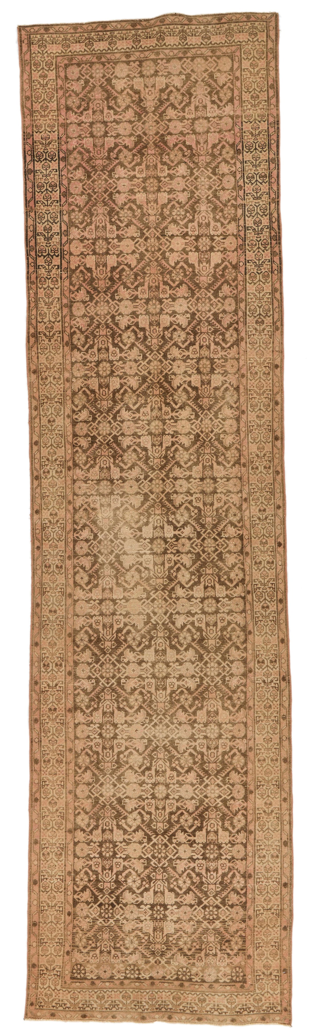 3x13 Brown Turkish Persian Runner