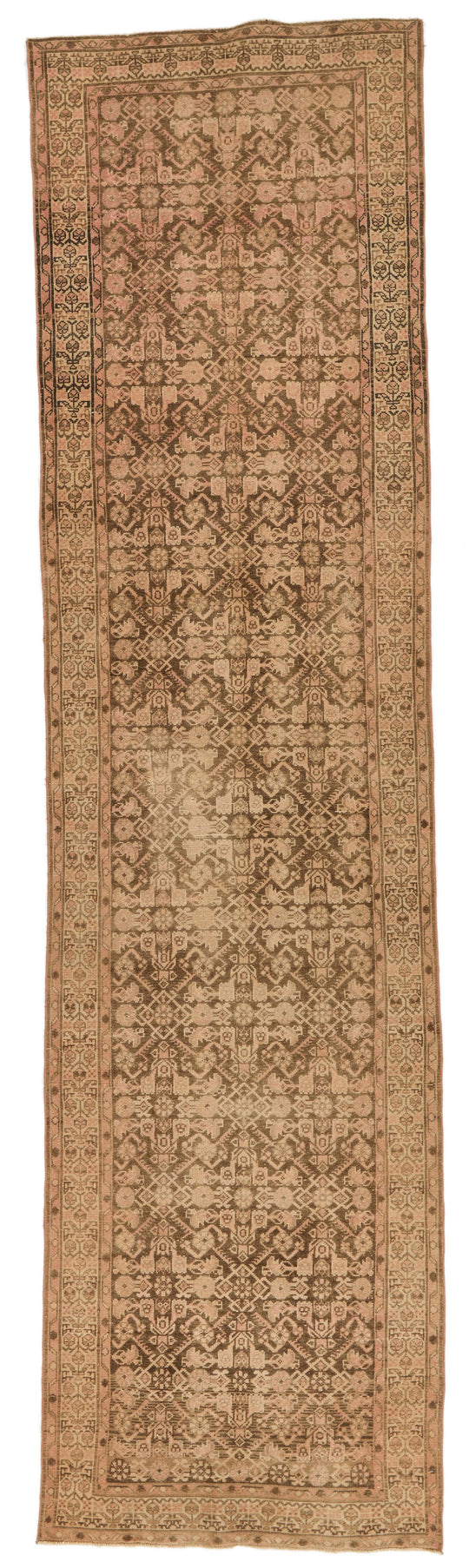 3x13 Brown Turkish Persian Runner