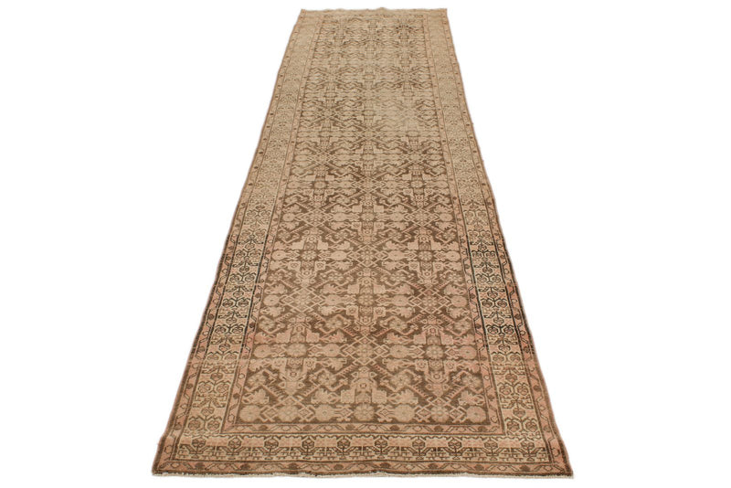 3x13 Brown Turkish Persian Runner