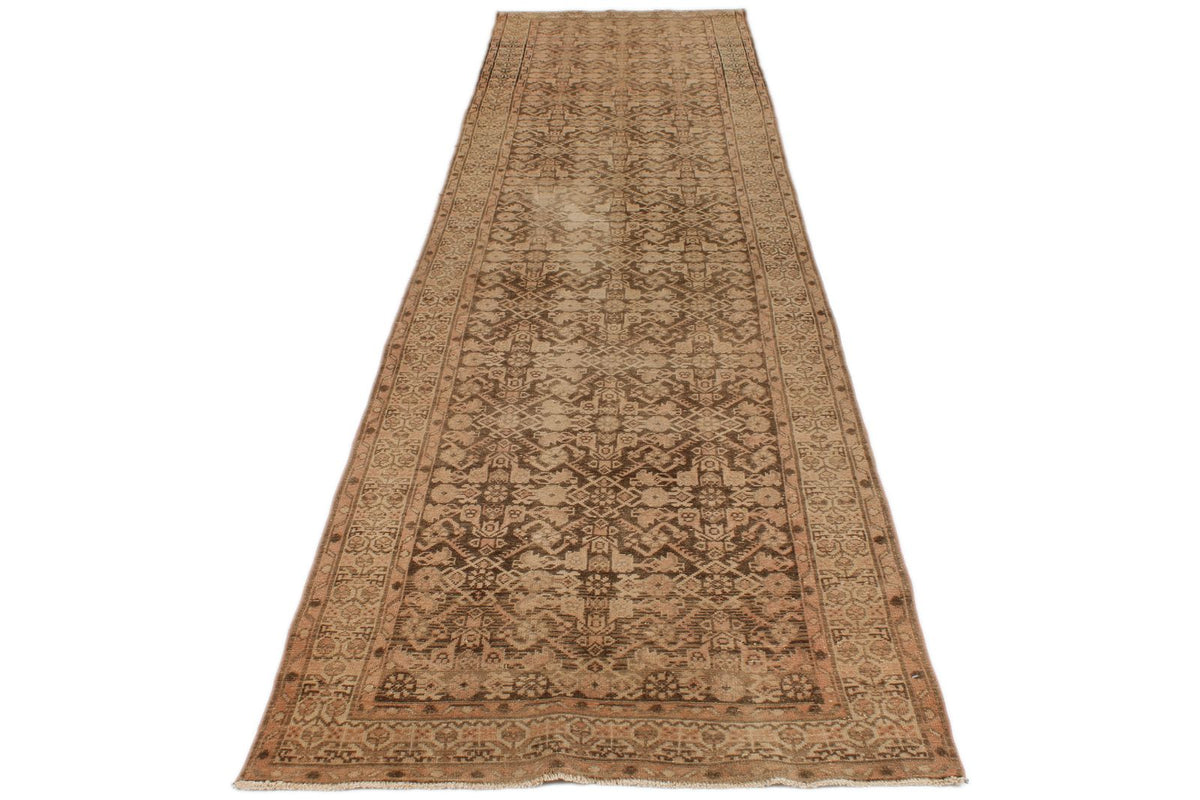 3x13 Brown Turkish Persian Runner