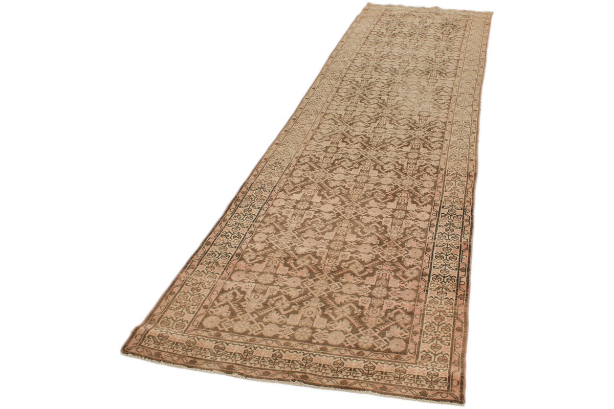 3x13 Brown Turkish Persian Runner