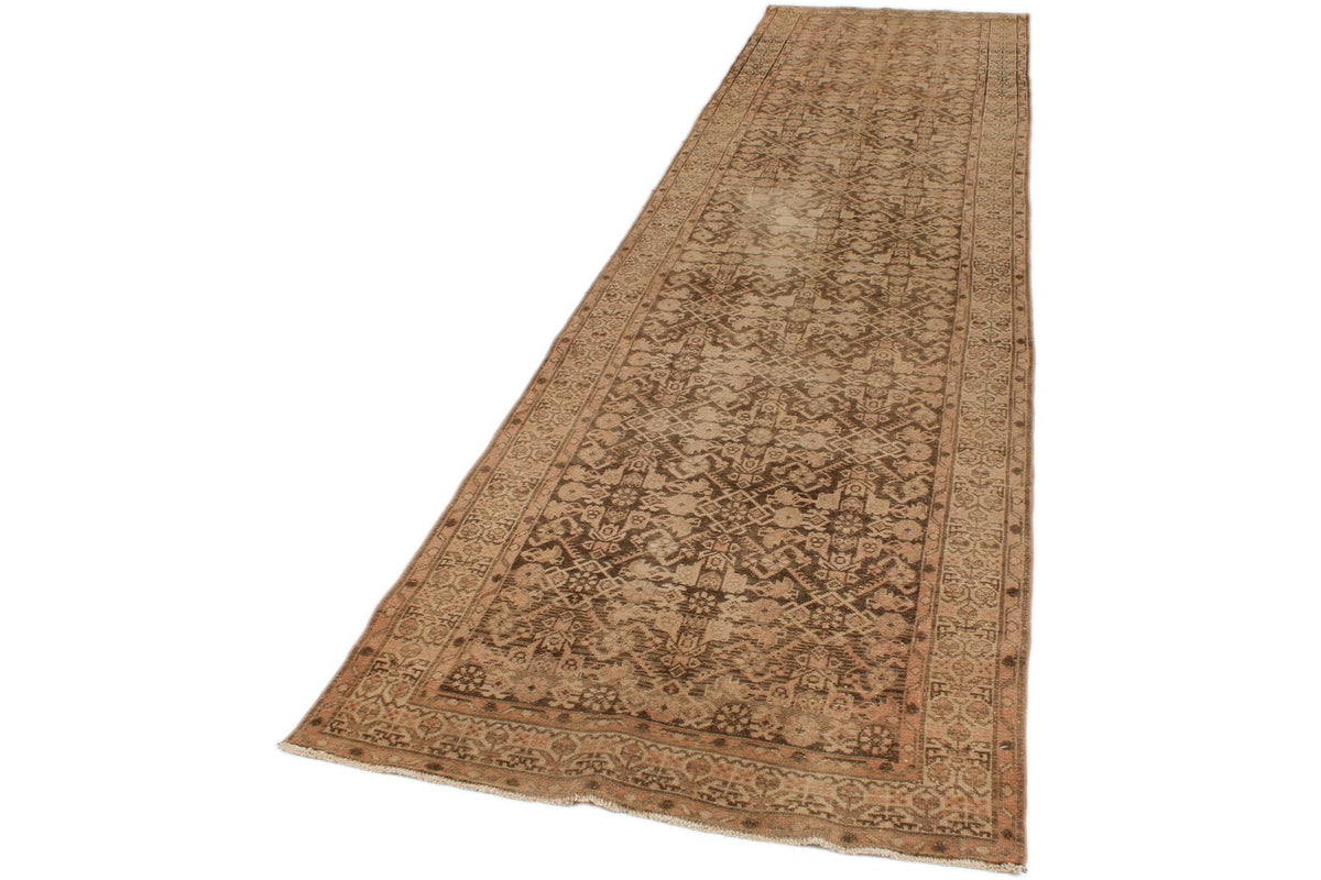 3x13 Brown Turkish Persian Runner